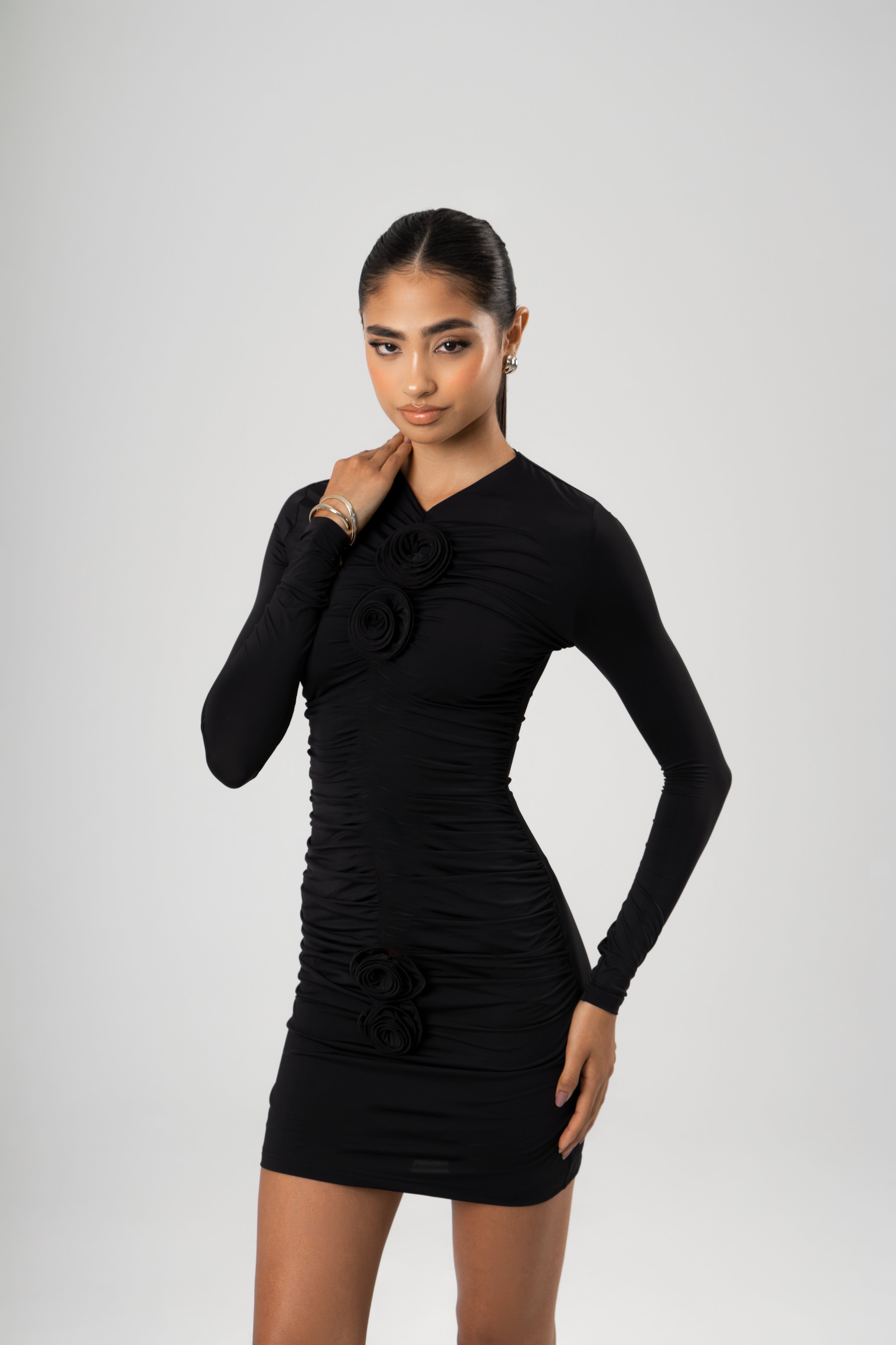 MONI DRESS - BLACK
