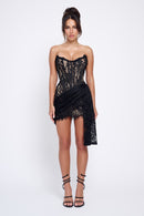 ADELINE LACE DRESS | BLACK - Lani Lou Brand