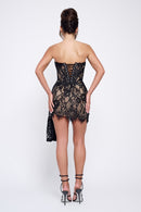 ADELINE LACE DRESS | BLACK - Lani Lou Brand