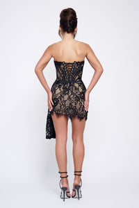 ADELINE LACE DRESS | BLACK - Lani Lou Brand