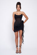 CAMELLIA DRESS | BLACK - Lani Lou Brand